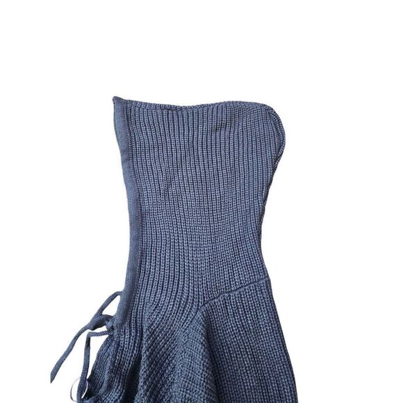 Knit Hoodie Zipper Open Front Cardigan Ripped Long Sleeve Distressed Sweater Hoo - Picture 8 of 10